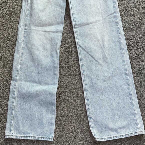ROLLA'S HEIDI HIGH RISE LOOSE STRAIGHT OLD STONE WASH BLUE DENIM JEANS - W25 L32 - Picture 9 of 16
